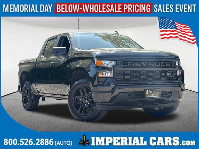Used 2024 Chevrolet Silverado 1500 Custom w/ LPO, Dark Essentials Package AWD/4WD image 1