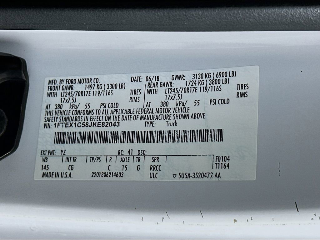 Used 2018 Ford F150 XL w/ Equipment Group 101A Mid image 29