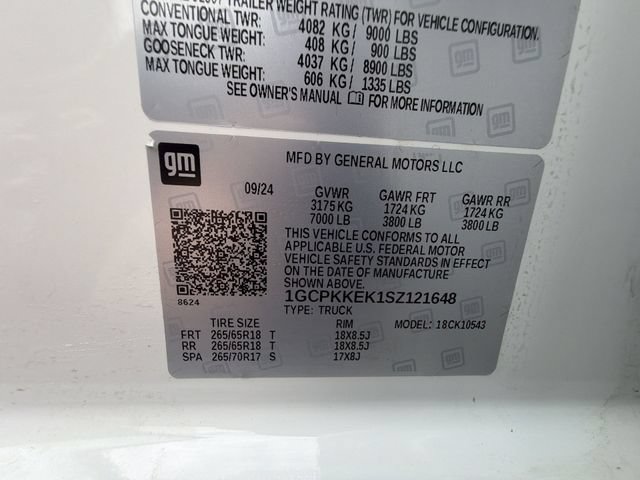 Certified 2025 Chevrolet Silverado 1500 LT AWD/4WD image 35
