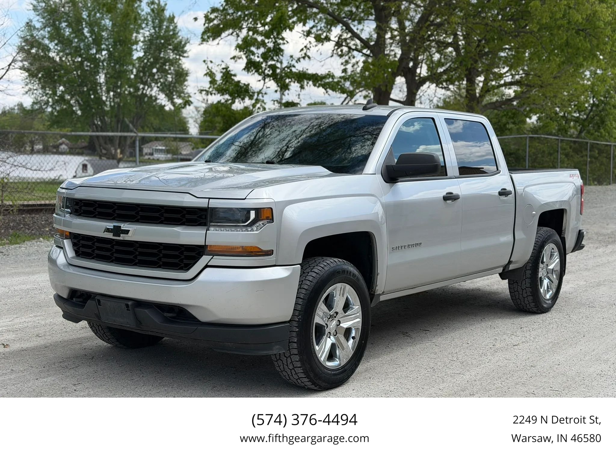 Used 2018 Chevrolet Silverado 1500 Custom w/ Custom Value Package