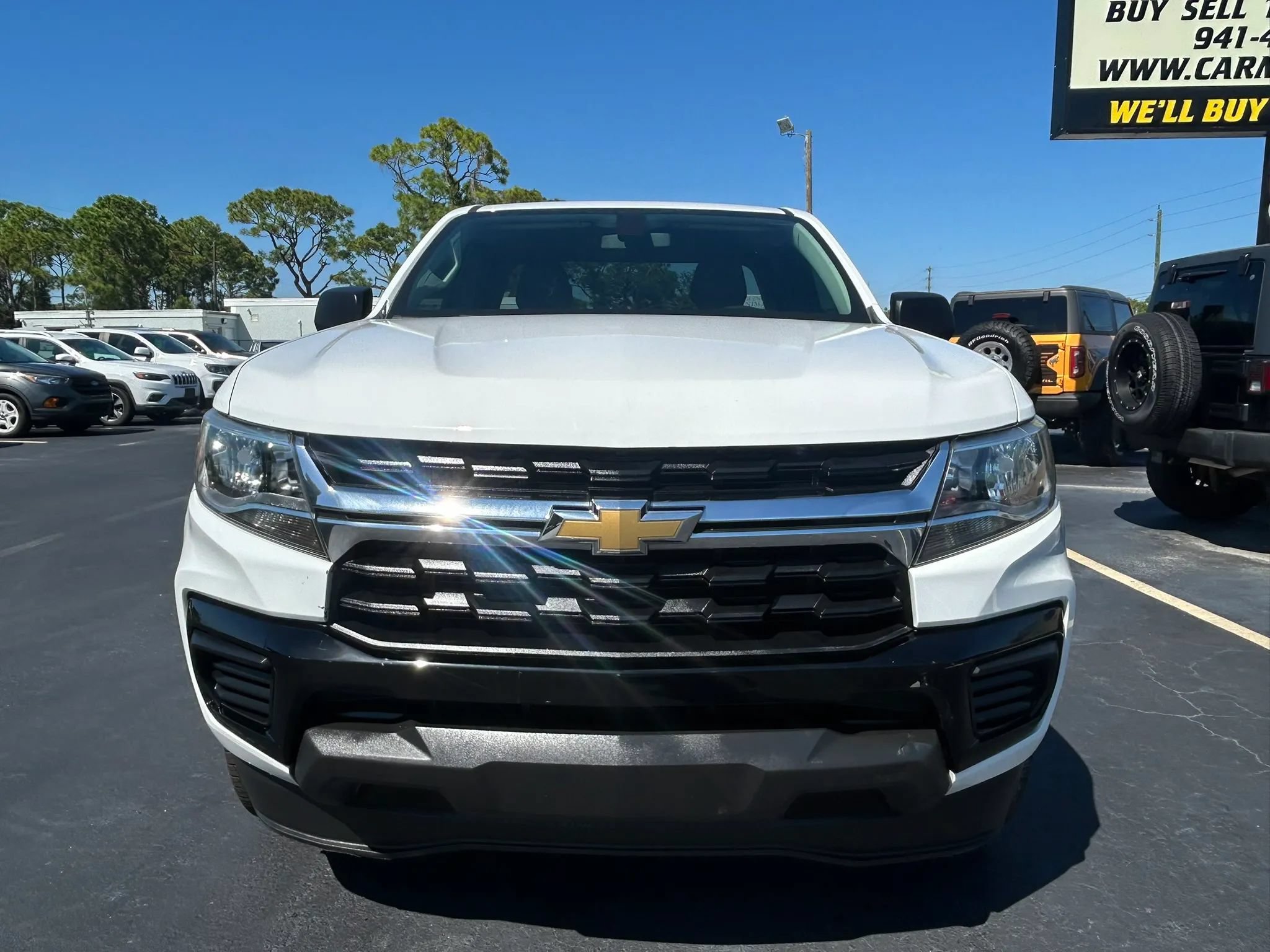 Used 2021 Chevrolet Colorado W/T w/ WT Convenience Package RWD image 13