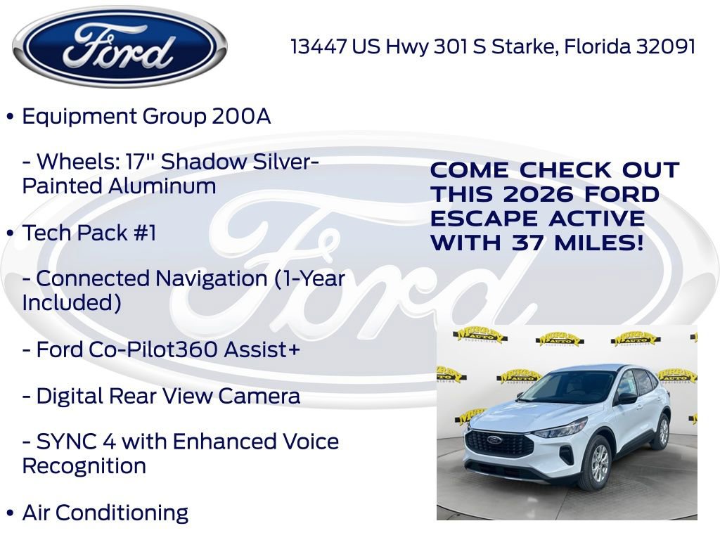 New 2026 Ford Escape Active w/ Tech Pack #1 FWD image 15