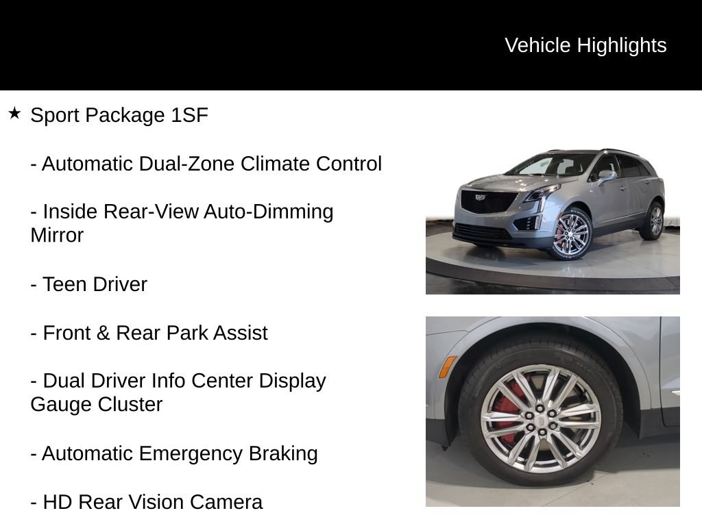 Used 2024 Cadillac XT5 Sportv AWD/4WD image 7