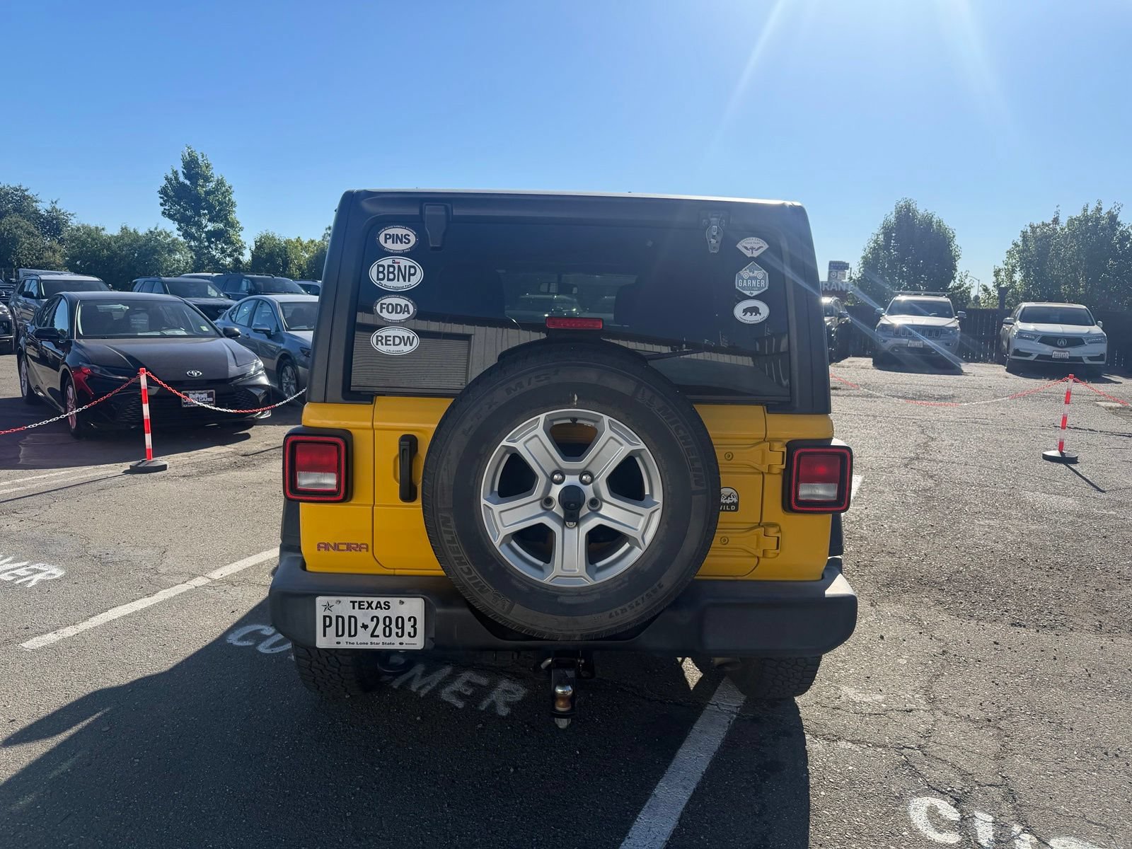 Used 2021 Jeep Wrangler Unlimited Sport AWD/4WD image 4