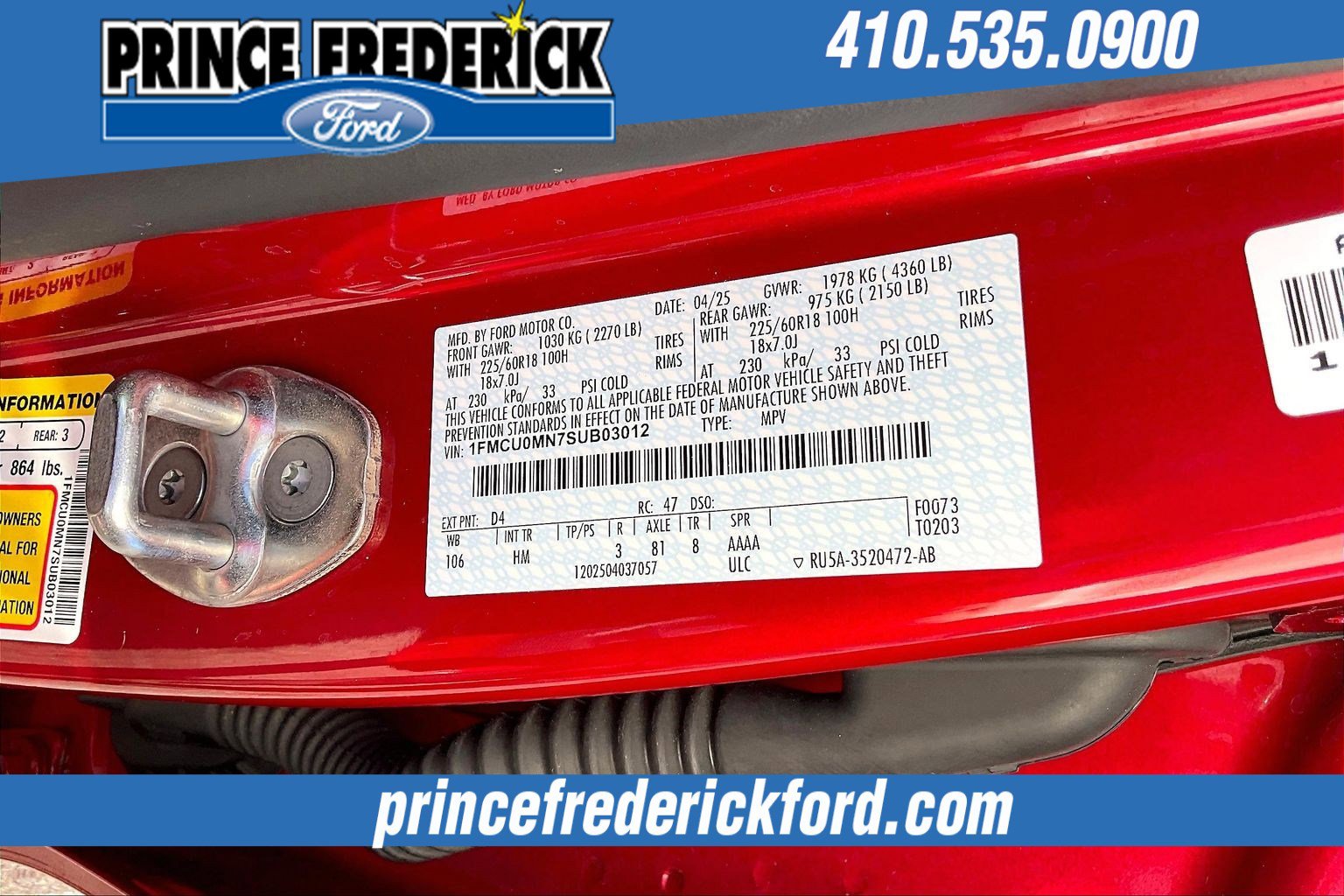 Used 2025 Ford Escape ST-Line image 30