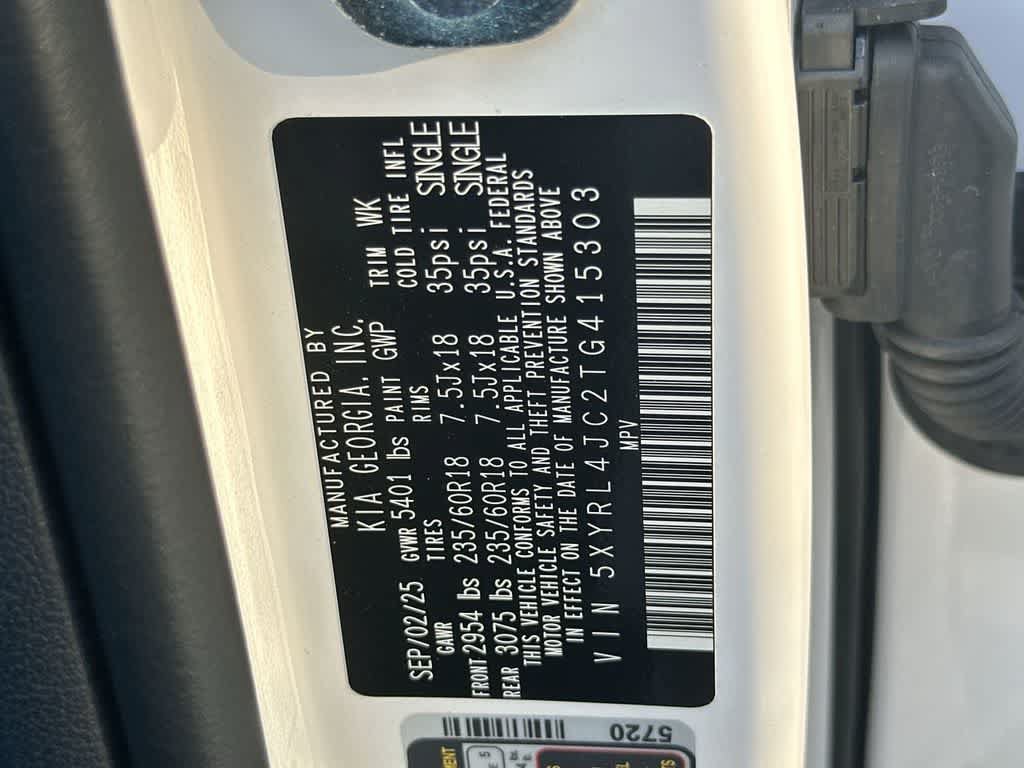 Certified 2026 Kia Sorento S w/ S Panoramic Sunroof Package FWD image 29