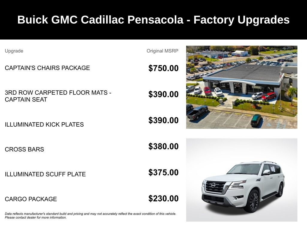Used 2023 Nissan Armada Platinum w/ Captain's Chairs Package AWD/4WD image 4