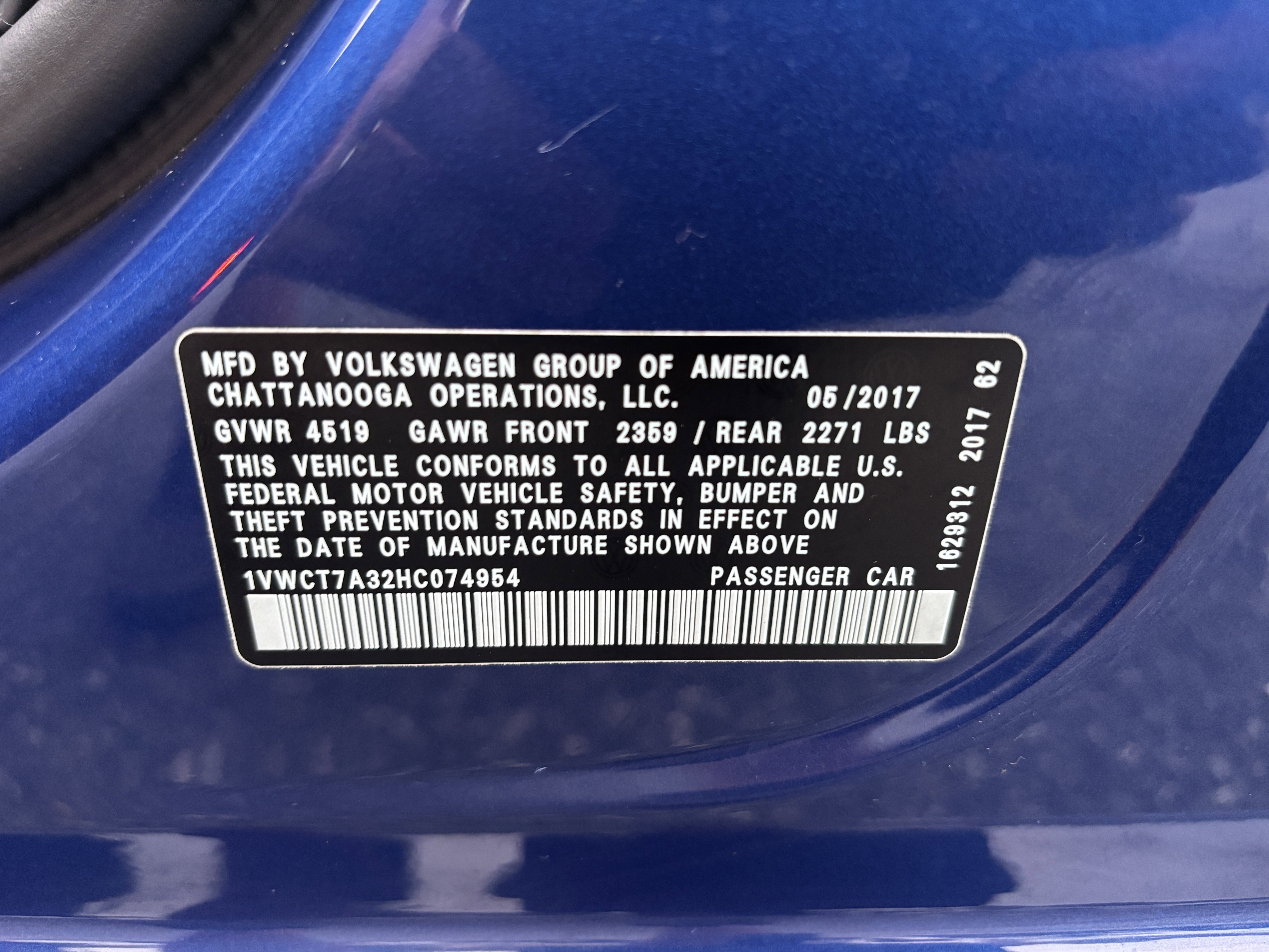 Used 2017 Volkswagen Passat 1.8T SEL Premium image 14
