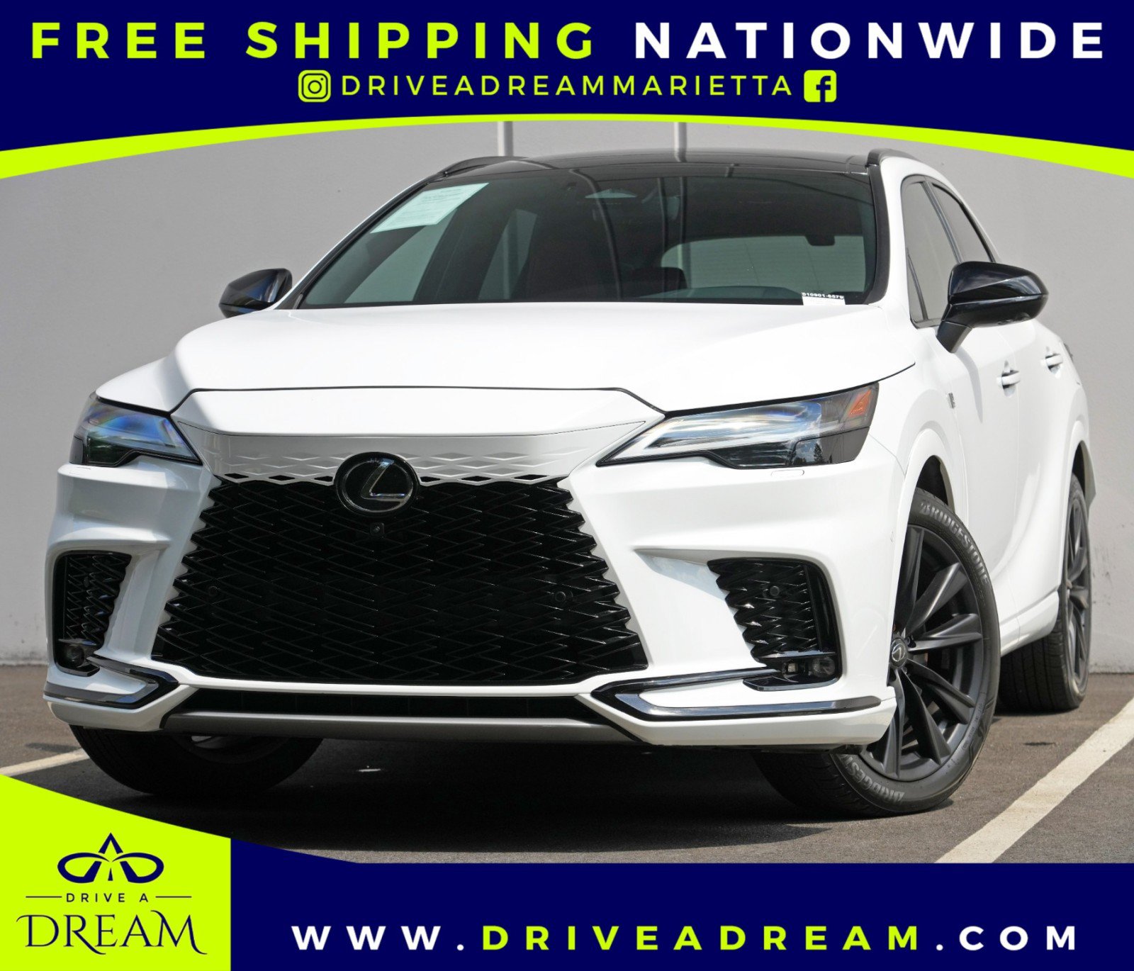 Used 2024 Lexus RX 500h F Sport w/ Convenience Package