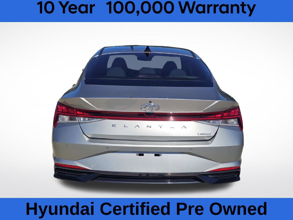 Certified 2022 Hyundai Elantra Limited w/ Cargo Package FWD image 12