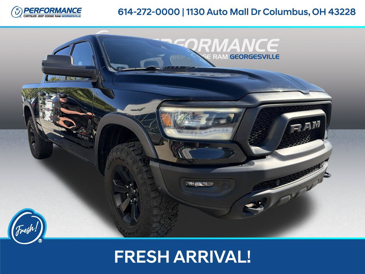Used 2021 RAM 1500 Rebel w/ Leather & Sound Group