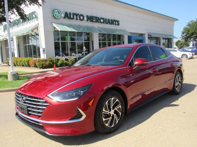 Used 2023 Hyundai Sonata Blue image 1