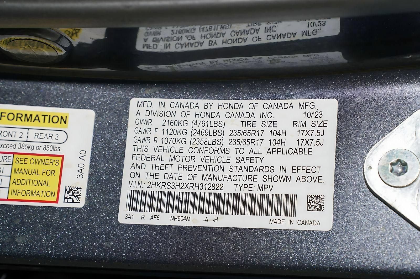 Certified 2024 Honda CR-V LX image 36