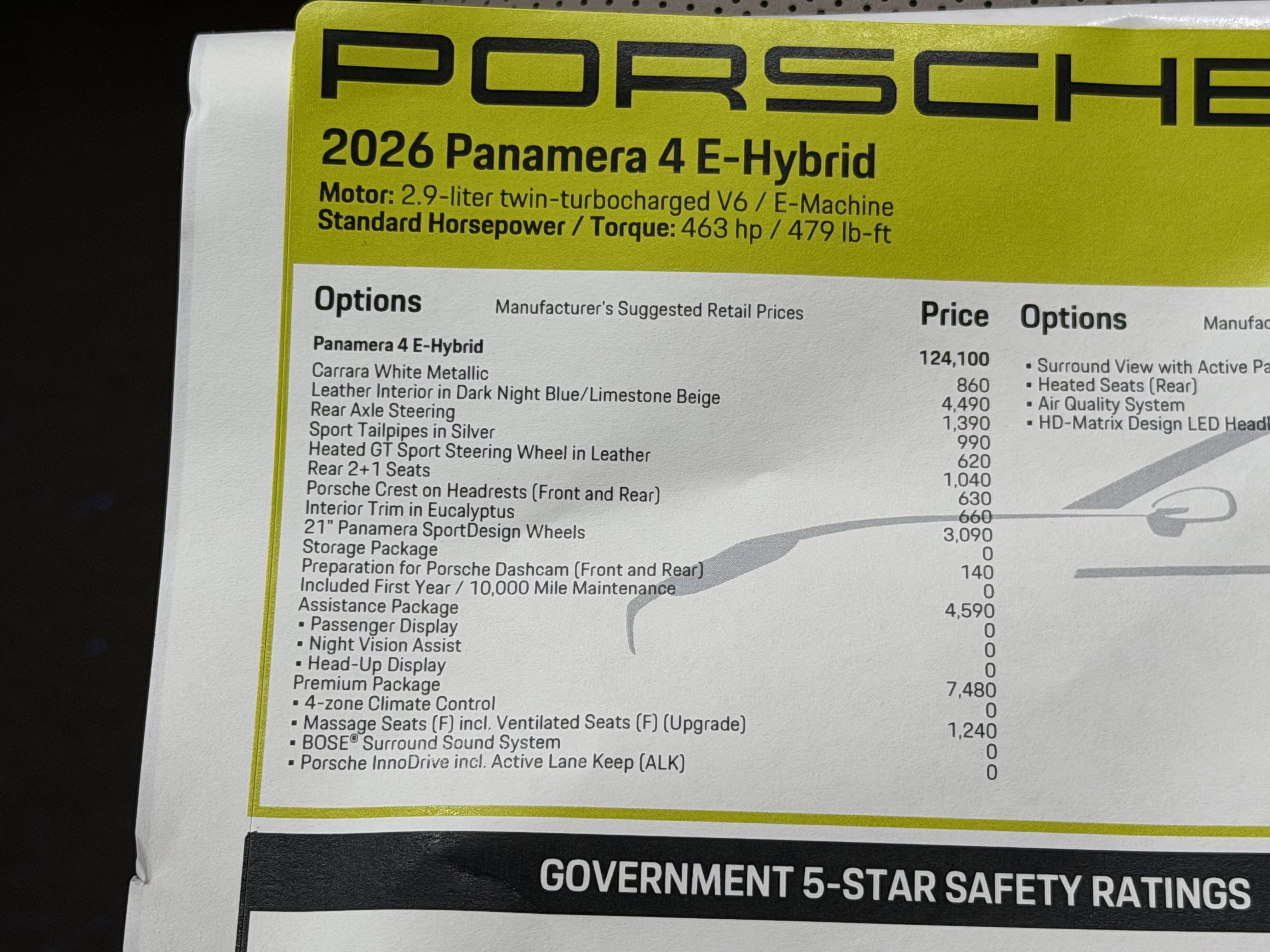 New 2026 Porsche Panamera 4 image 56