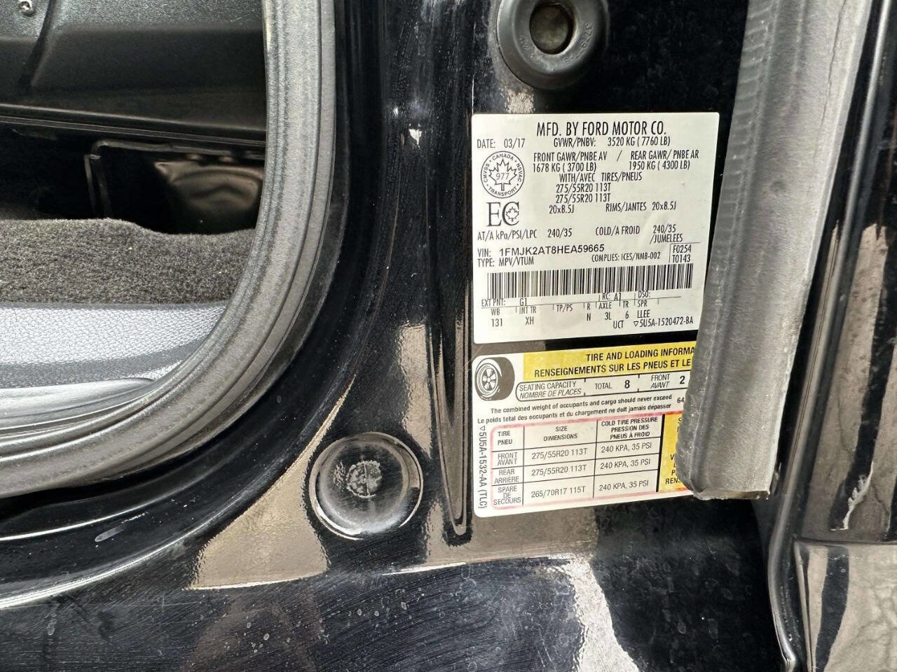 Used 2017 Ford Expedition Max Limited image 37