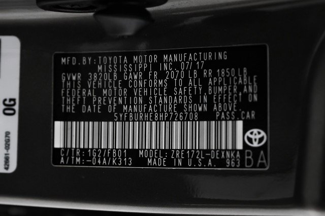 Used 2017 Toyota Corolla LE image 60