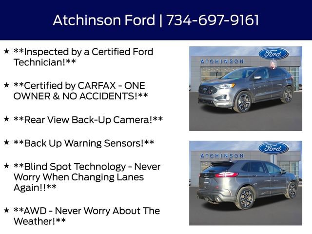 Certified 2022 Ford Edge ST image 4