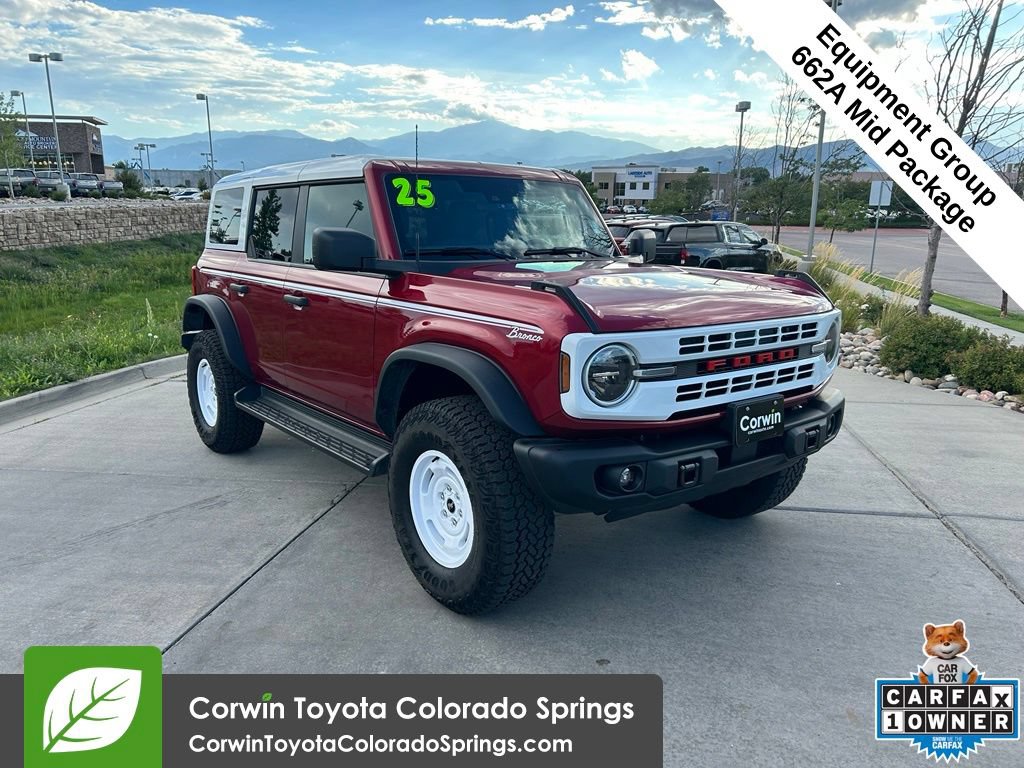 Used 2025 Ford Bronco Heritage Edition AWD/4WD 360° Tour