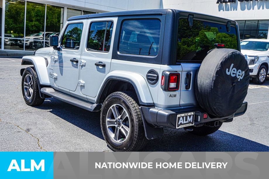 Used 2023 Jeep Wrangler Unlimited Sahara w/ Cold Weather Group AWD/4WD image 5