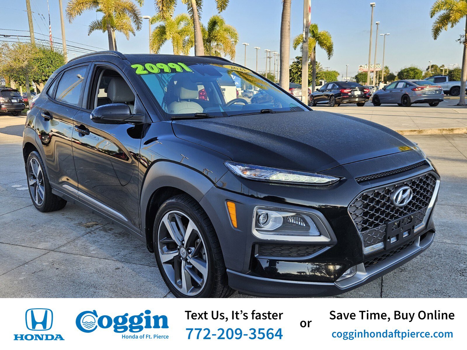 Used 2021 Hyundai Kona Limited w/ Cargo Package