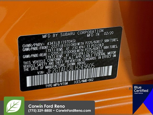 Used 2020 Subaru Crosstrek 2.0i Premium w/ Moonroof Package 2 image 35