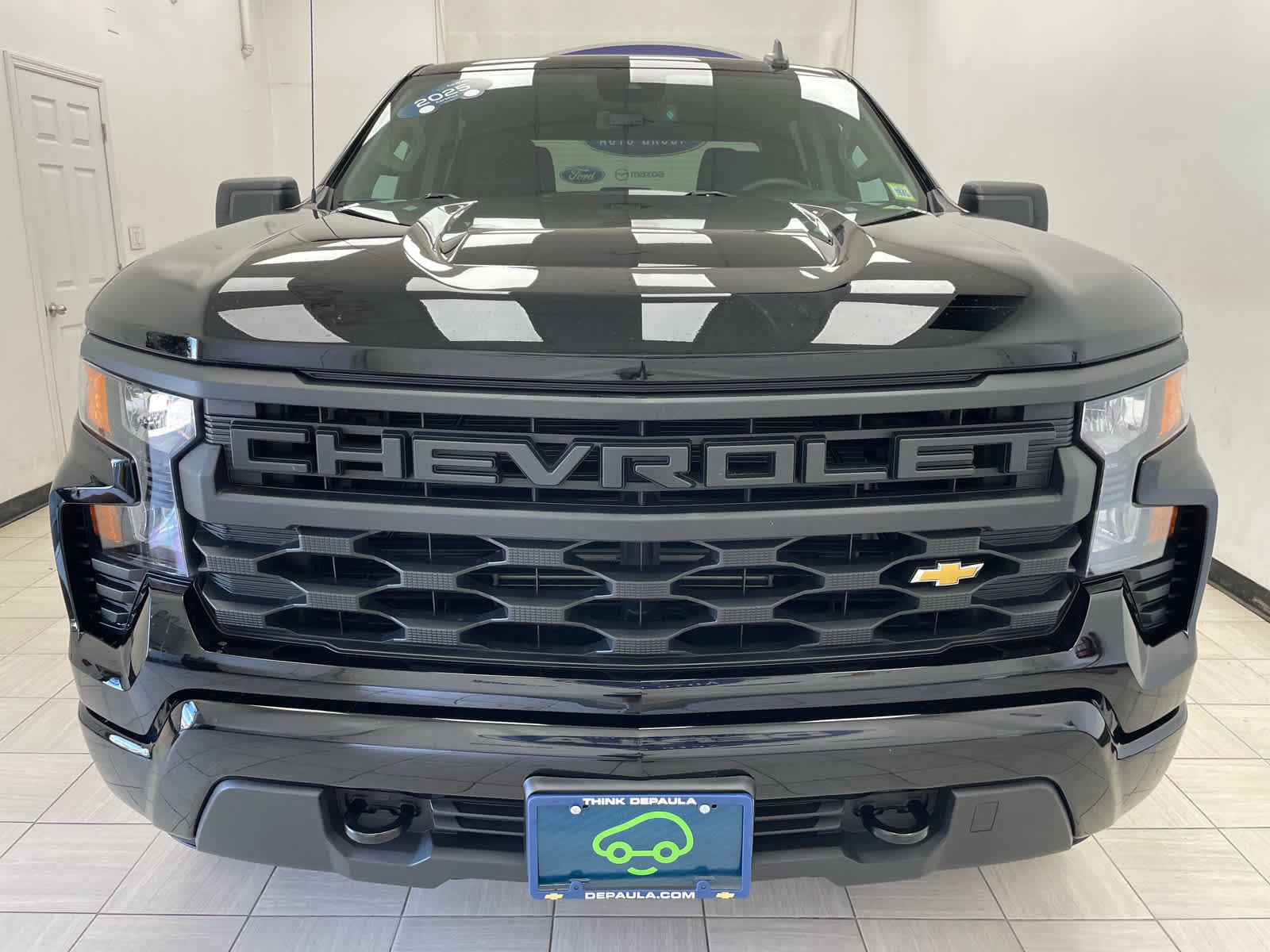 Used 2025 Chevrolet Silverado 1500 Custom w/ Turbomax Blackout Package AWD/4WD image 17