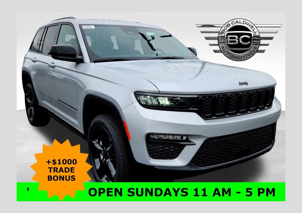 New 2025 Jeep Grand Cherokee Limited w/ Black Appearance Package