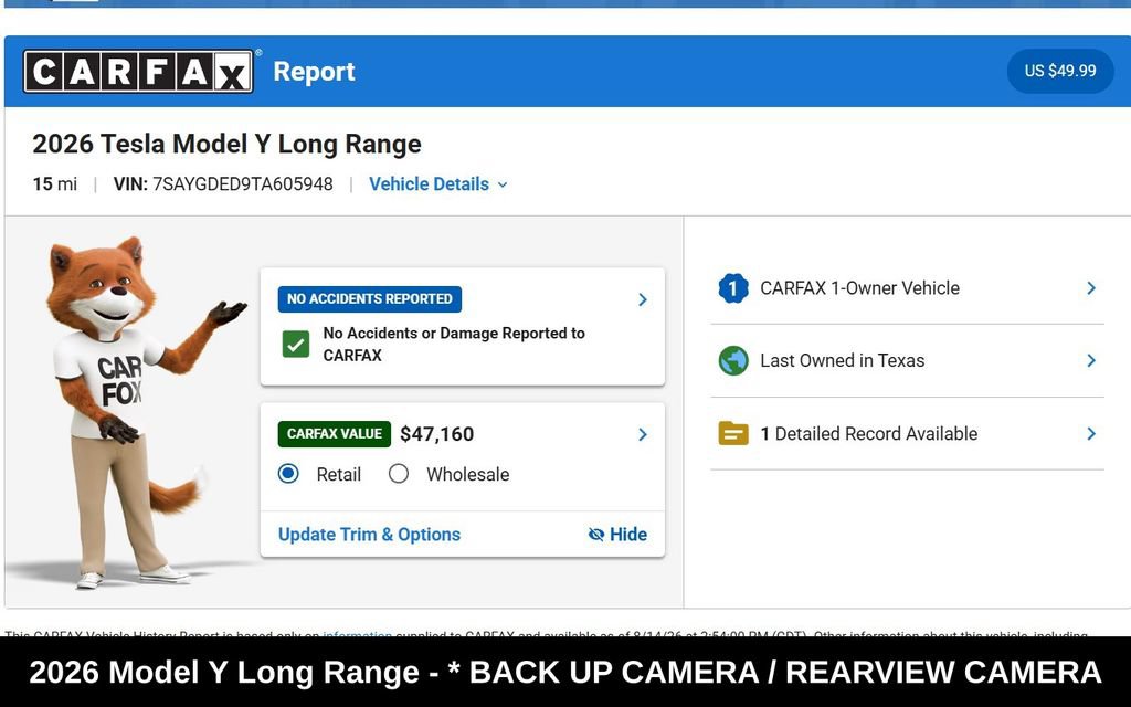 Used 2026 Tesla Model Y 2WD image 9