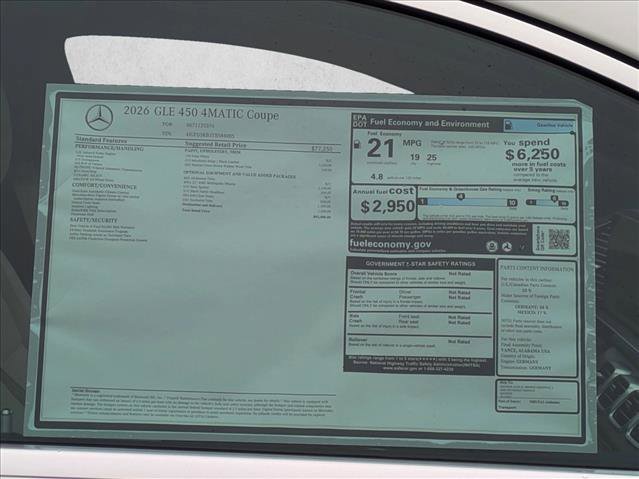 New 2026 Mercedes-Benz GLE 450 4MATIC Coupe image 18