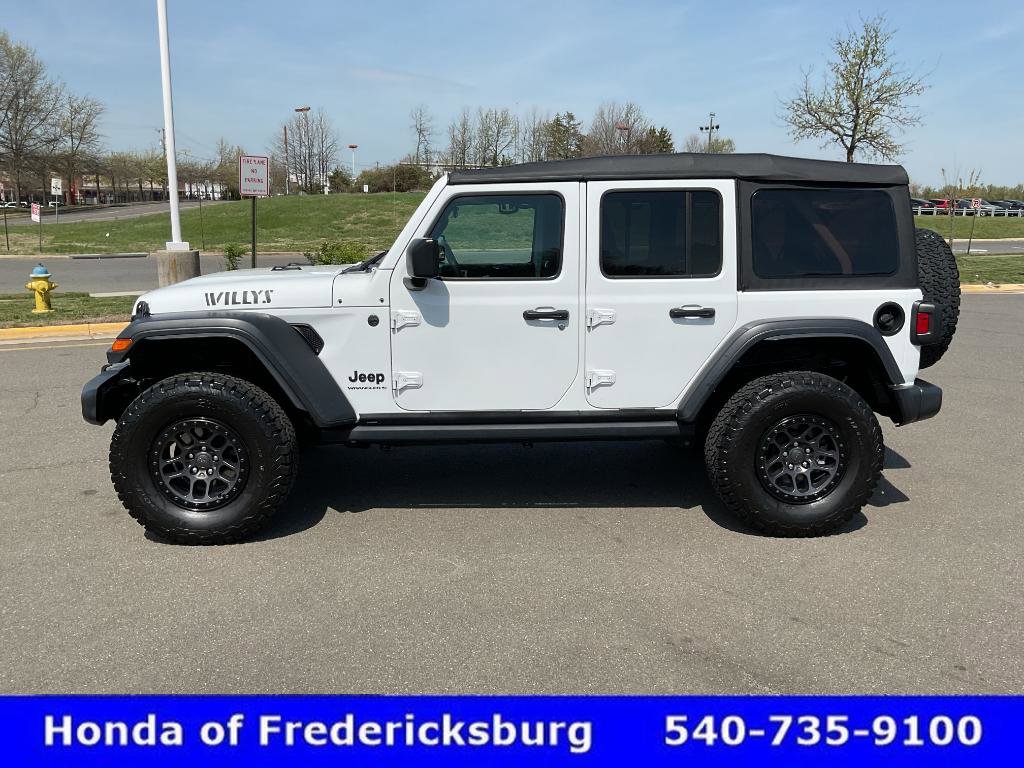 Used 2023 Jeep Wrangler Unlimited Sport AWD/4WD video 3