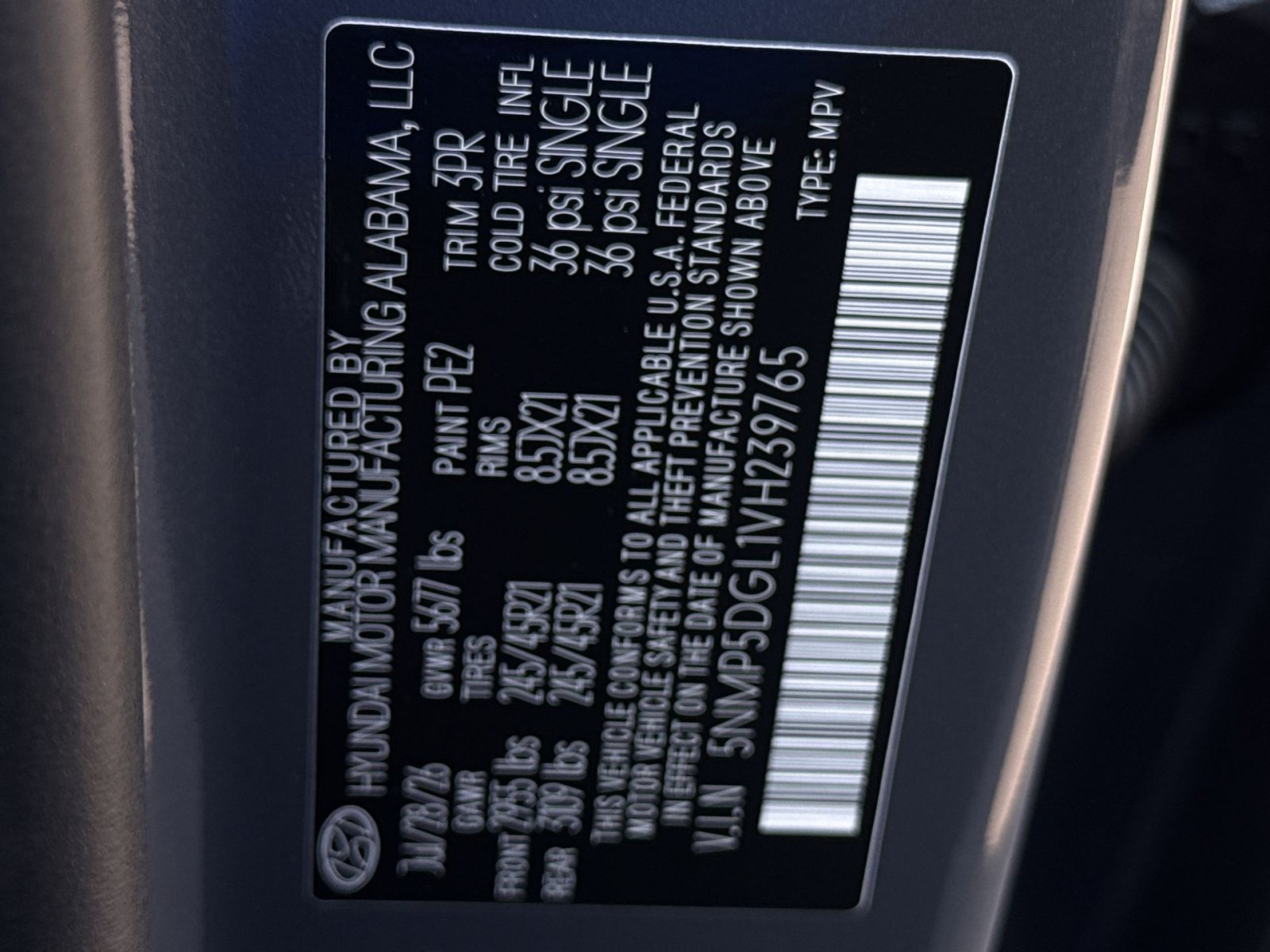 New 2027 Hyundai Santa Fe Calligraphy AWD/4WD image 30