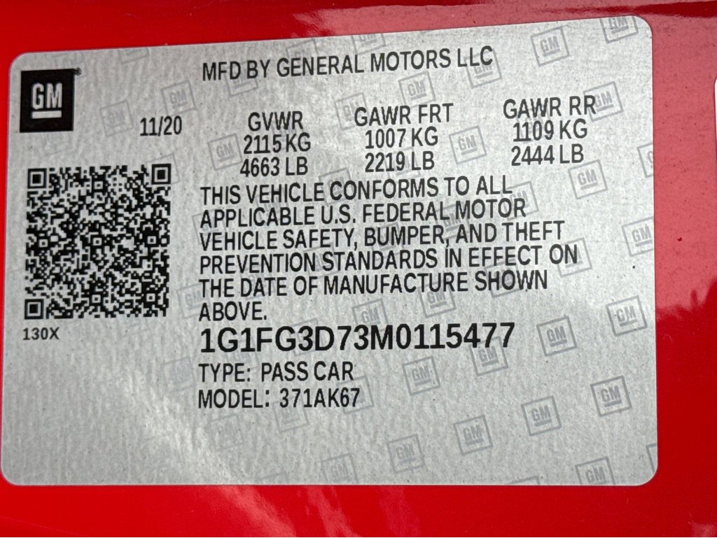 Used 2021 Chevrolet Camaro SS image 24