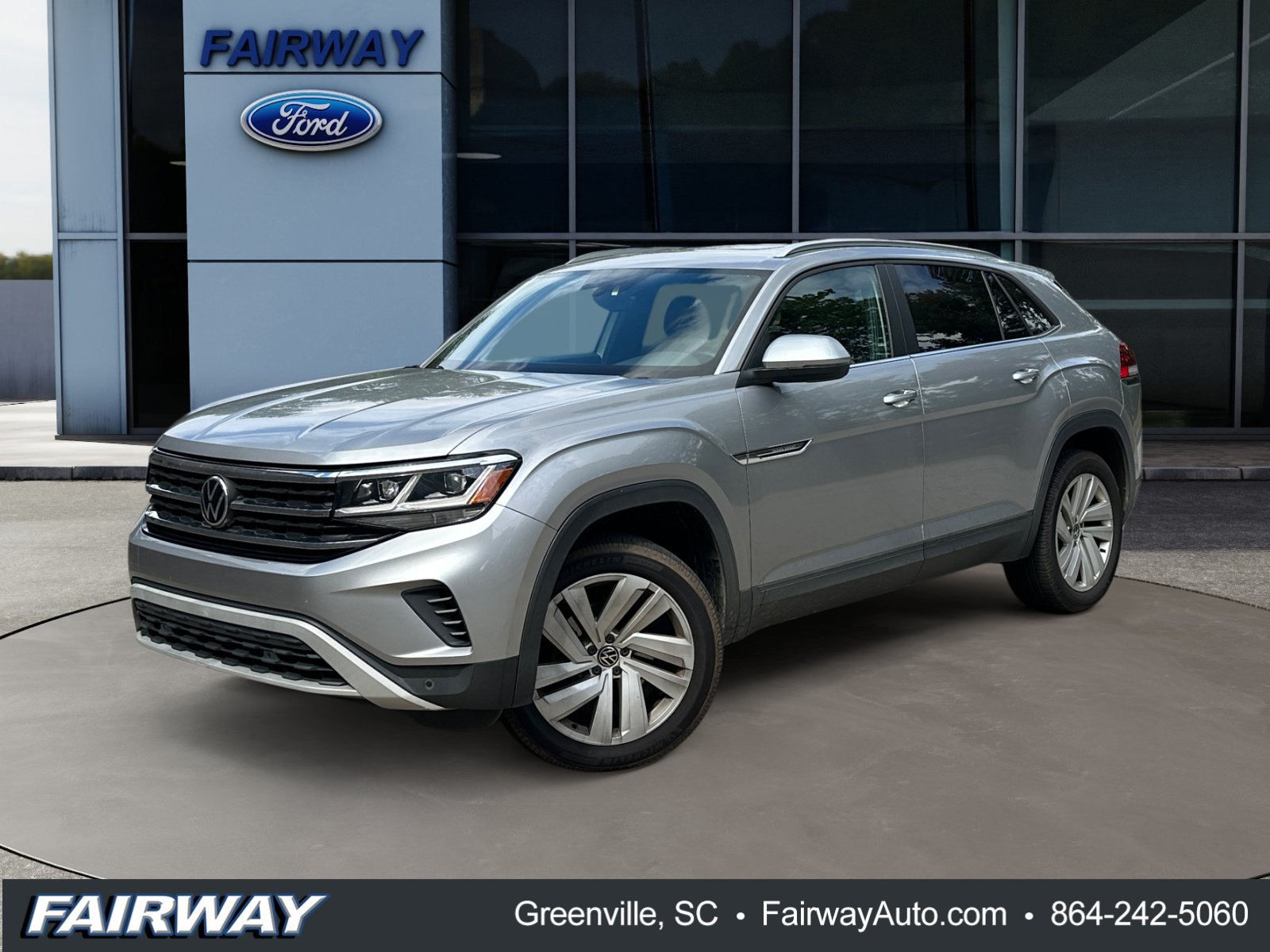 Used 2020 Volkswagen Atlas Cross Sport SE w/ Panoramic Sunroof Package