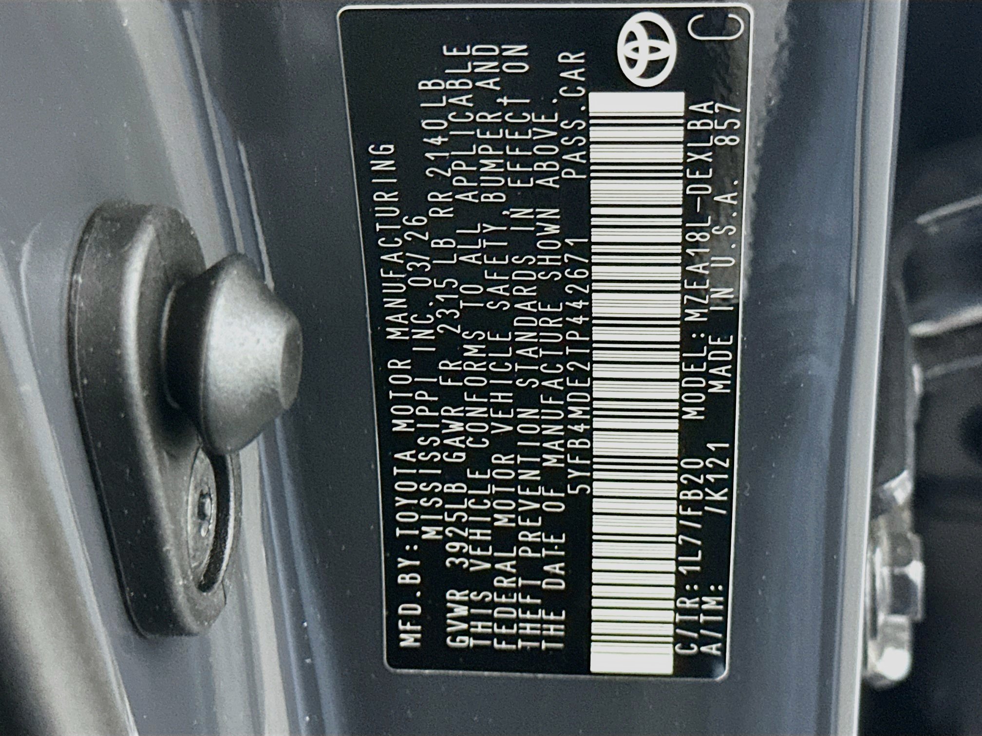 Used 2026 Toyota Corolla LE FWD image 12