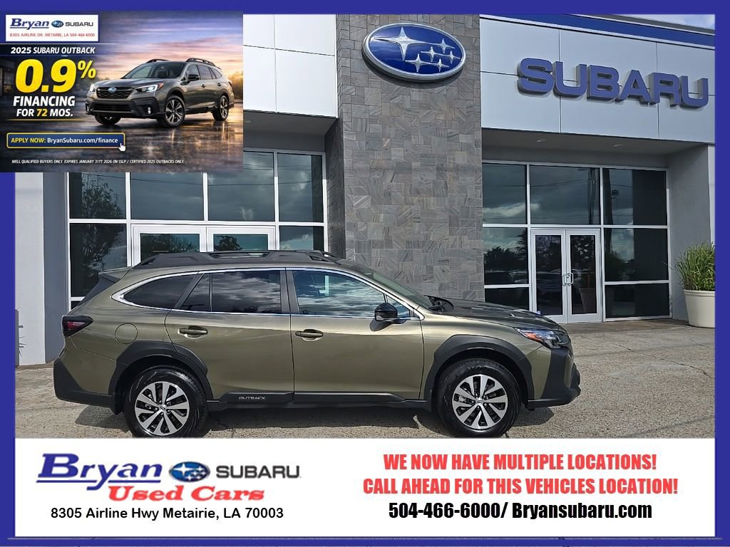 Certified 2025 Subaru Outback Premium