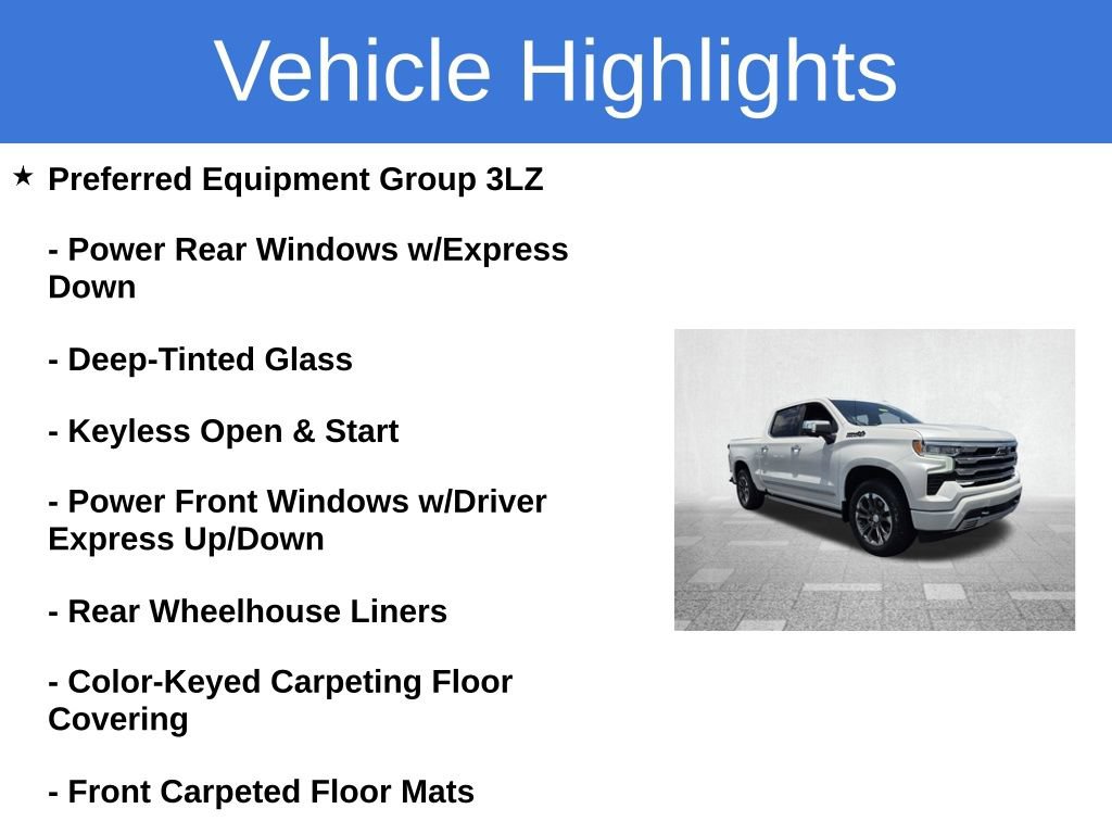 Certified 2024 Chevrolet Silverado 1500 High Country w/ Technology Package AWD/4WD image 5