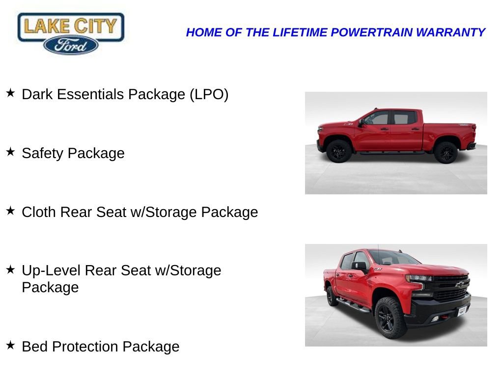 Used 2021 Chevrolet Silverado 1500 LT Trail Boss w/ LT Trail Boss Premium Package AWD/4WD image 11