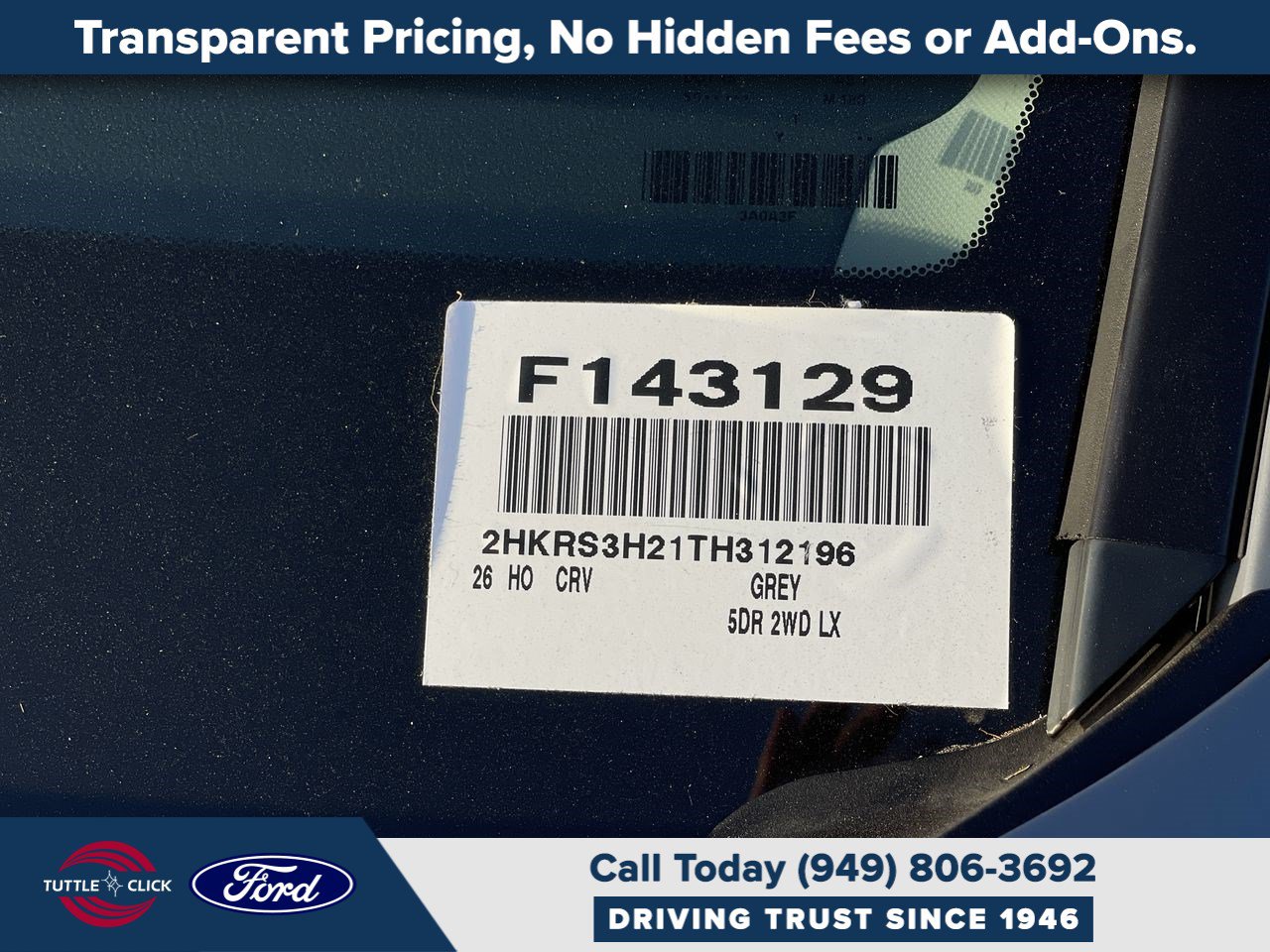 Used 2026 Honda CR-V LX image 42