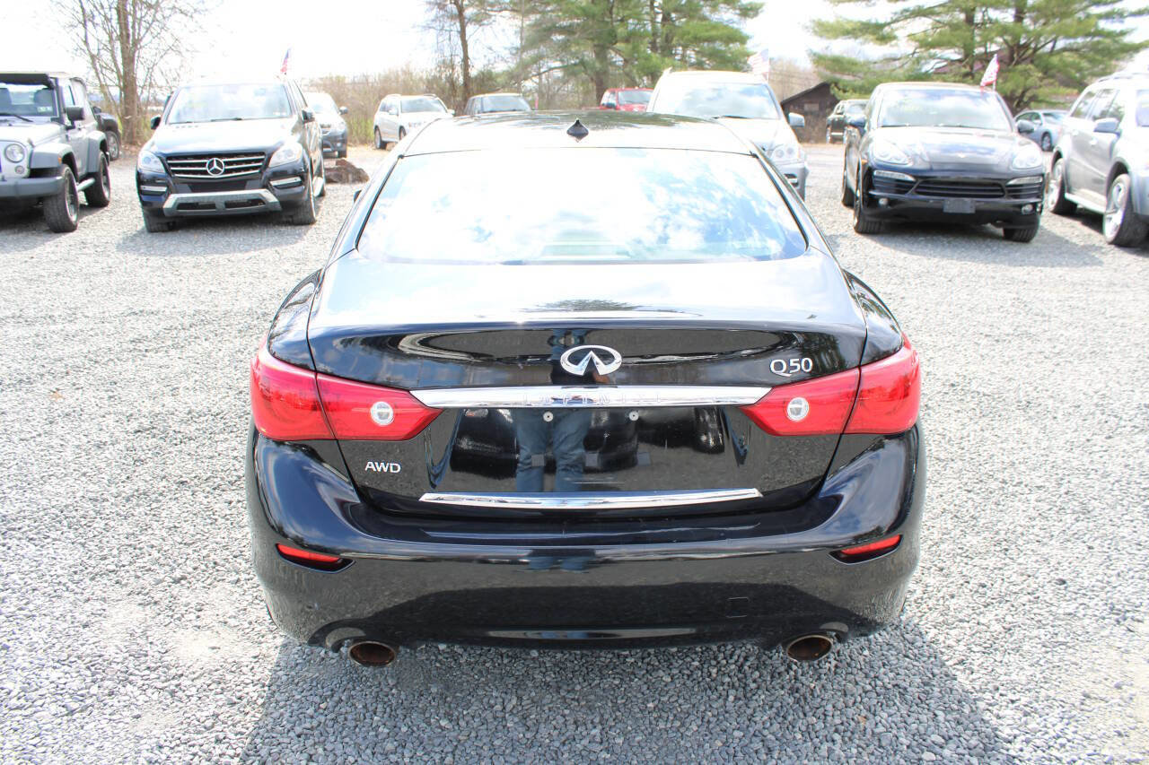 Used 2015 INFINITI Q50 Premium w/ Navigation Package AWD/4WD image 8