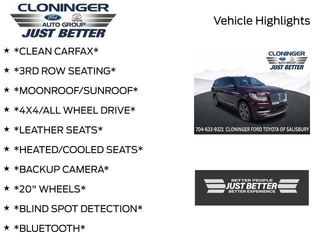 Used 2018 Lincoln Navigator L Reserve w/ Technology Package AWD/4WD image 3