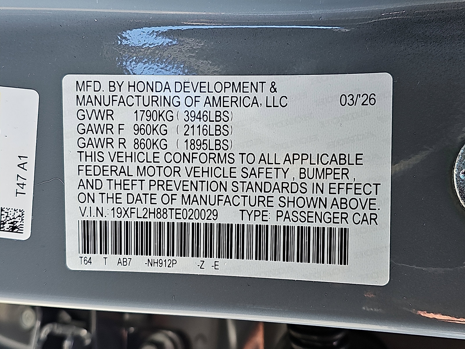 New 2026 Honda Civic Sport image 10