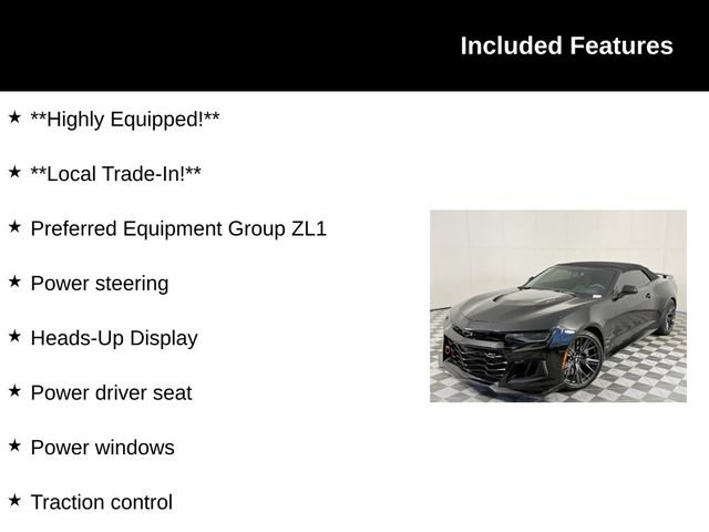 Used 2017 Chevrolet Camaro ZL1 RWD image 4