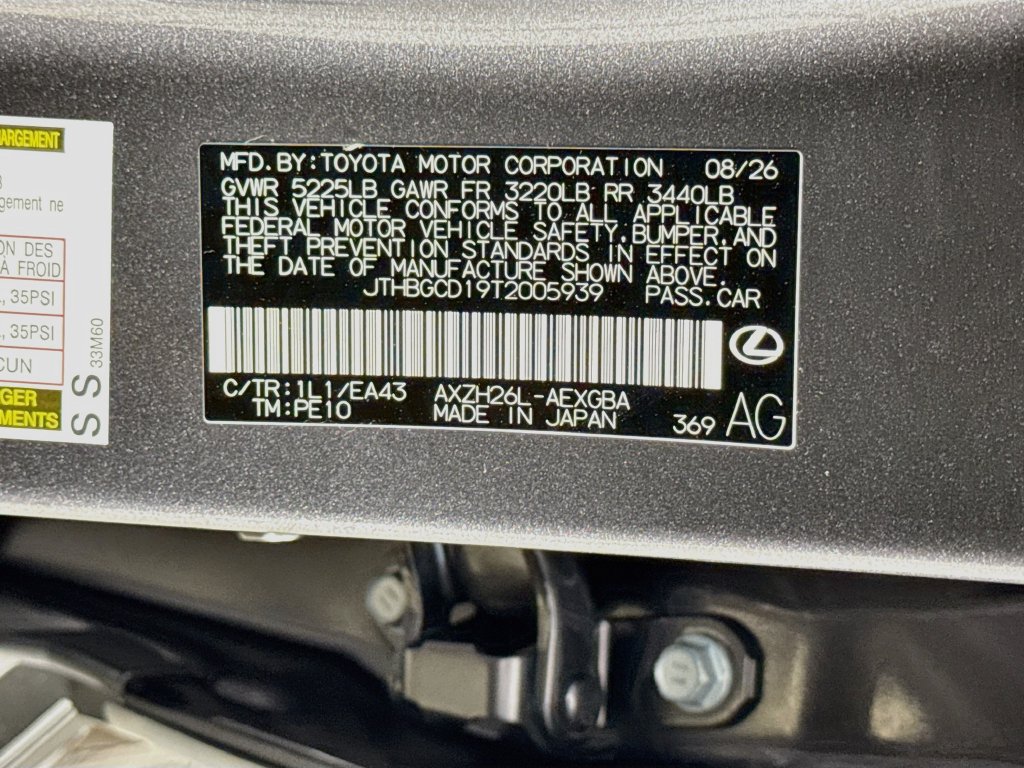 New 2026 Lexus ES 350h AWD w/ Accessory Package (Z2) image 24