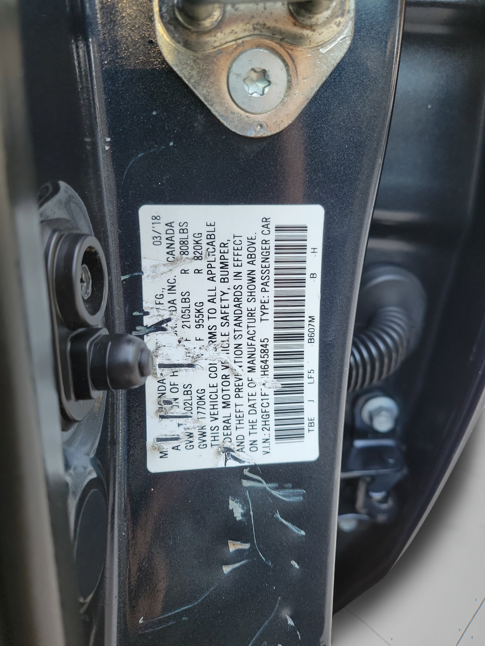 Used 2018 Honda Civic EX-L image 29