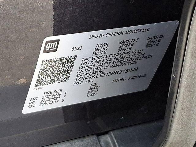 Used 2023 Chevrolet Tahoe 4WD w/ 1FL Safety Package image 30