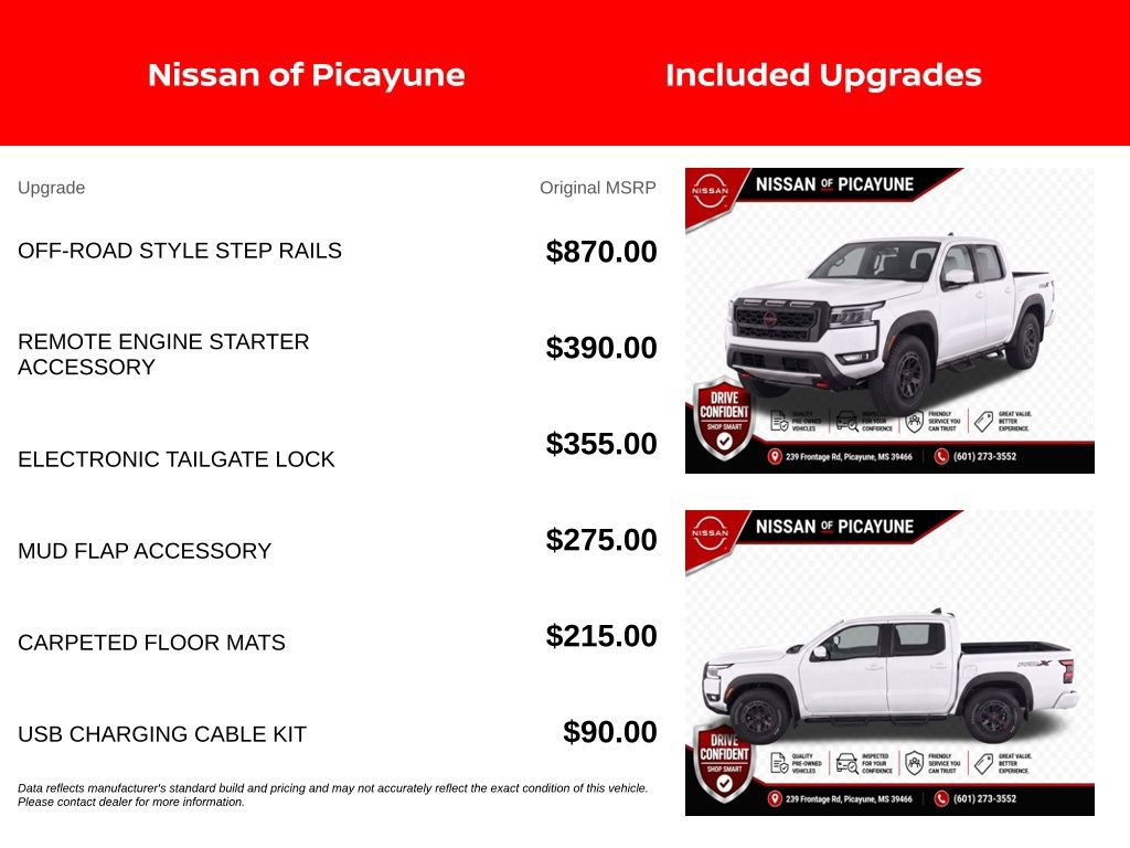 Certified 2025 Nissan Frontier Pro-X RWD image 7