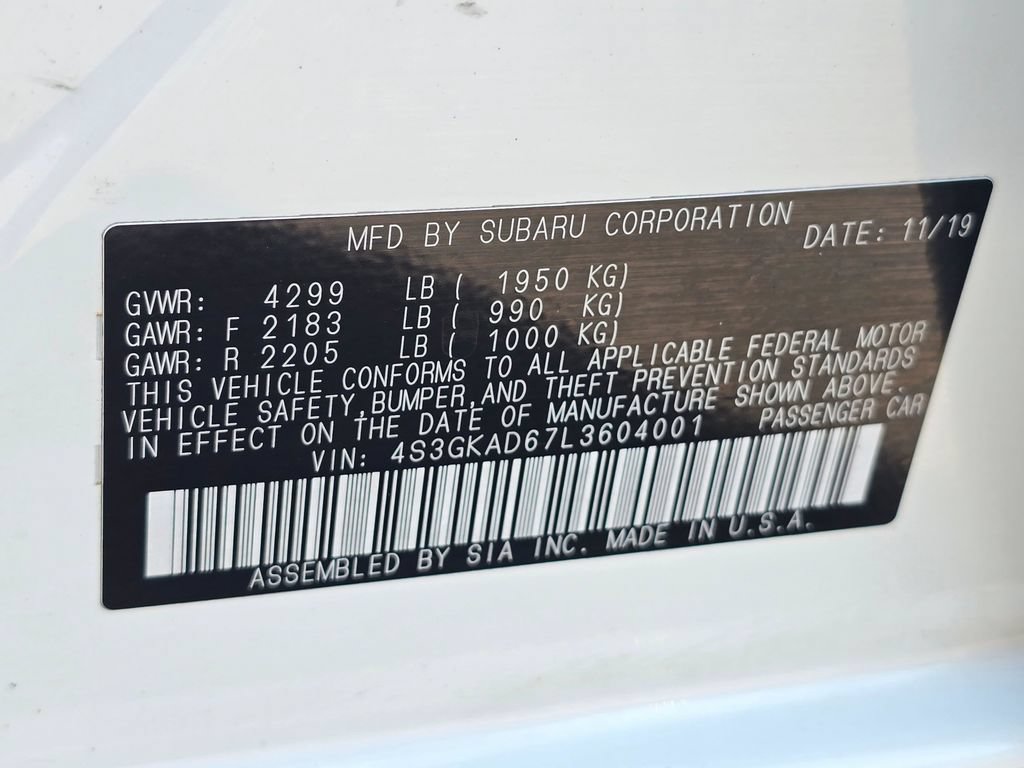 Used 2020 Subaru Impreza 2.0i Premium AWD/4WD image 34