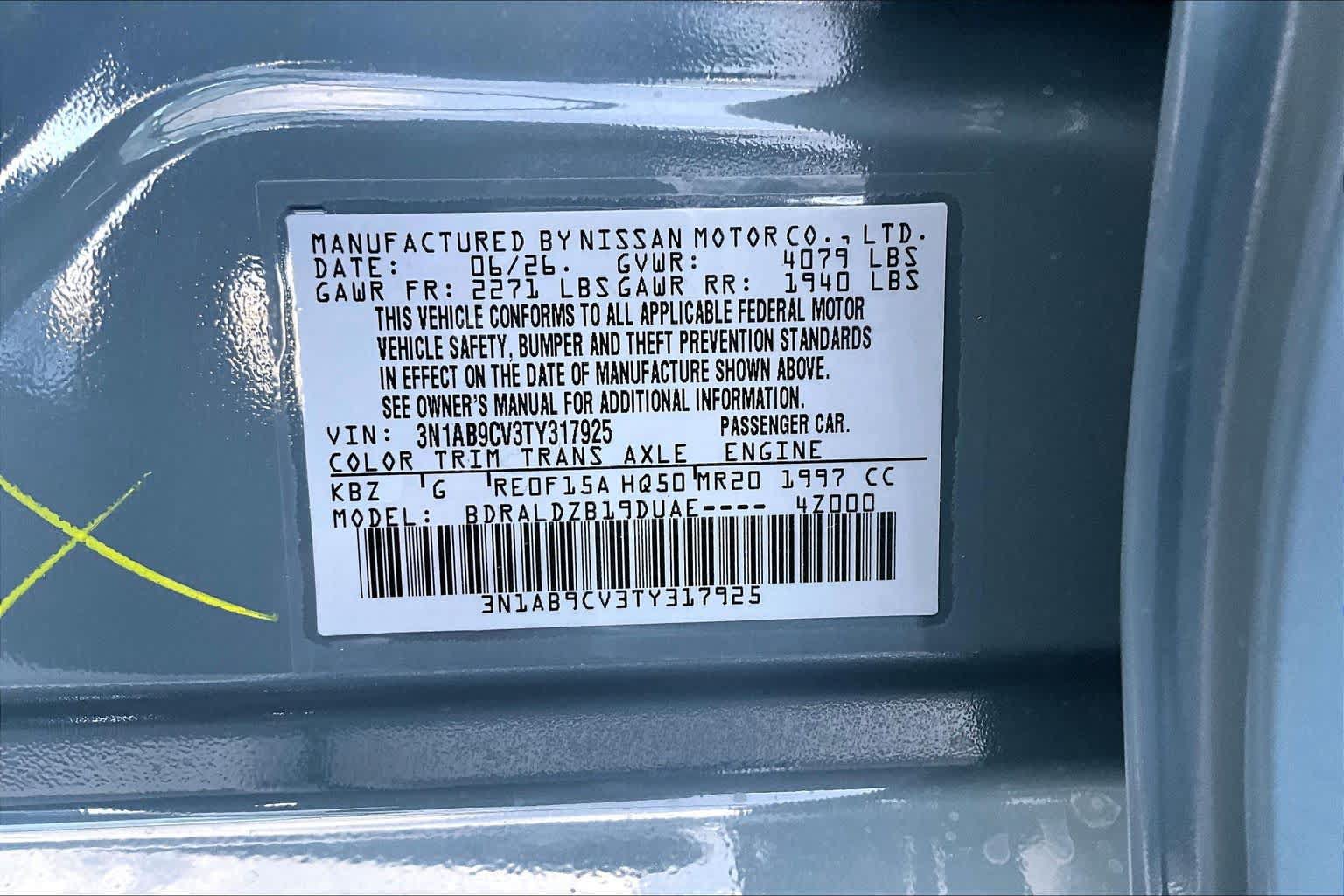 New 2026 Nissan Sentra SV w/ SV Convenience Package FWD image 18