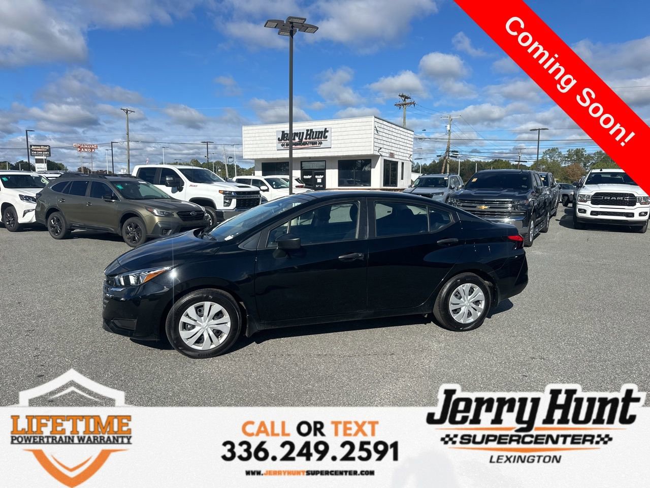 Used 2024 Nissan Versa S w/ Trunk Package