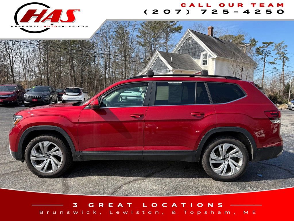 Used 2022 Volkswagen Atlas SE image 3